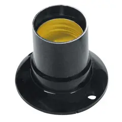 Perlex - Soquete Parede Reto Para Lampada E27