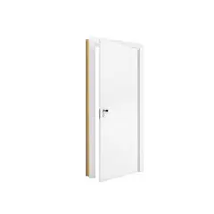 Vert - Kit Porta Lisa MDP U.V Batente 14cm Esquerdo 210x62cm Branco