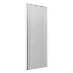 Esquadrisul - Porta Lambri Fechadura Alumínio Branco Direita 210x90x8,6cm Topsul