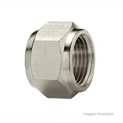Blukit - Flange Para Gás 5/8" Unf Tc 3/8 "
