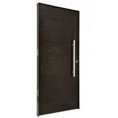 Esquadrisul - Porta Lambri Puxador Alumínio Preto Esquerda 210x100x8,6cm Topsul