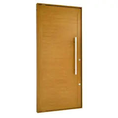 Esquadrisul - Porta Pivotante Alumínio Carvalho Esquerda 220x120x8,6cm Topsul