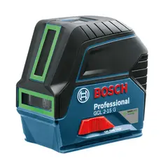 Bosch - Nível a Laser Linhas Verdes 15m com pontos GCL 2-15 G