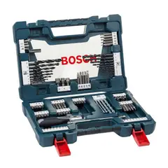 Bosch - Kit de Pontas e Brocas em Titânio V-Line 91 Peças