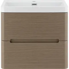 Sensi Dacqua - Gabinete para Banheiro River Wengue Taupe 60cm