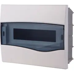 Tramontina - Quadro Embutir Branco Porta Transparente Para 12 Disjuntores