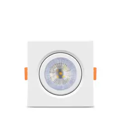 Elgin - Luminária Ecospot Led Quadrada 5W MR16 6500K Bivolt