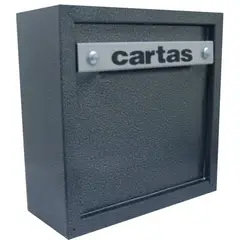 Pintsilk - Caixa de Correio com Chapa Gradil Preto