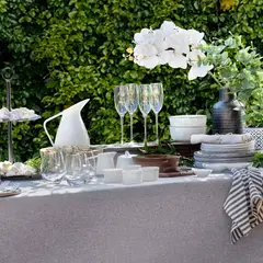 Just Home Collection - Vaso Flor Cerâmica Kiri 13x27cm