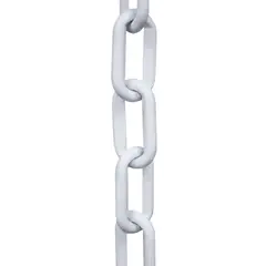 Calhaforte - Kit Corrente Calha Elo Extra Grande 15mm,branco,3m,
