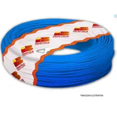 Ibérica - Cabo Flexível 2,5mm Azul Rolo 100 Metros