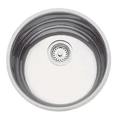 Tramontina - Cuba Redonda Perf. Aço Inox 35 Po
