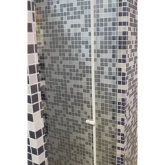 Speed Temper - Box Canto Incolor 8mm 90x8x190cm Branco