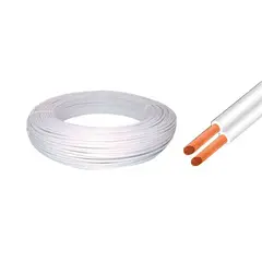 Ibérica - Cabo Paralelo 2x2,5mm2 Branco Rolo 50m