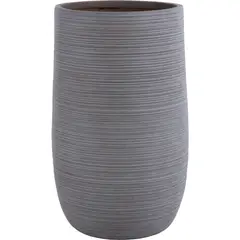 Just Home Collection - Vaso de Fibra Alto Taupe