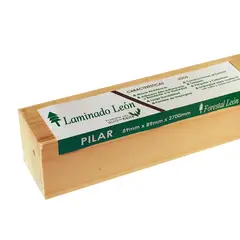 Timbermac - Pilar Laminado Pinus Seco Estufa