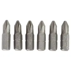 Bauker - Conjunto 6 Pontas 25mm Ph2