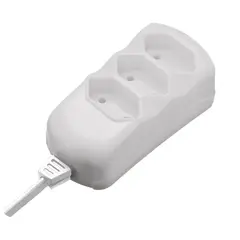 Foxmix - Prolongador 3 Pinos 2P+T 10A Cabo Pl Com 10M