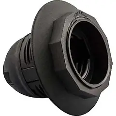Foxmix - Soquete Universal com Arruela E27 Preto