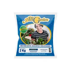 All Garden - Substrato para Cactos e Suculentas Saco 2kg