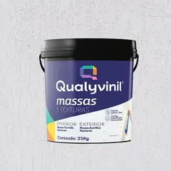 Qualyvinil - Textura Qualy Graff Riscado Grosso Branco