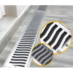 Costa Navarro - Conjunto Grelha Porta Grelha Leve Telada Alumínio Martelado 20x30cm