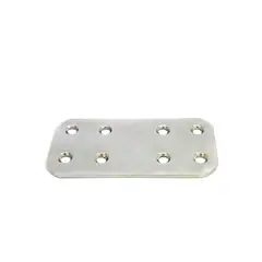 IT Ferragens Inteligentes - Conjunto 2 Peças Placa Reta 30x60x2mm Aço Galv