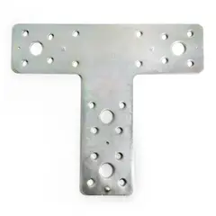 IT Ferragens Inteligentes - Placa em T 145x150x2,5mm Aço Gal