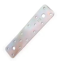 IT Ferragens Inteligentes - Placa Junção Reta 40x180x2,5mm Aço Galv