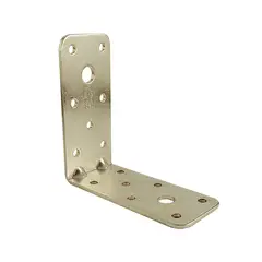 IT Ferragens Inteligentes - Placa Dobr Pesada 40x90x2,5mm Aço Galv