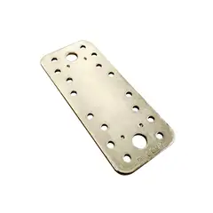 IT Ferragens Inteligentes - Placa Pesada Reta 130x55x2,5 mm Aço