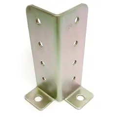 IT Ferragens Inteligentes - Base Ref Ajust para Pilar 130x45x45x3,0mm