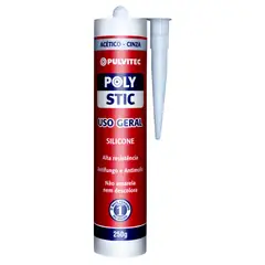 Pulvitec - Polystic Uso Geral 0,250 kg Cinza