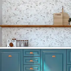 Savane - Revestimento Prisma Carrara 31x54cm Caixa 1,34m² Bege e Branco