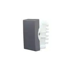 Alumbra - Módulo Interruptor Simples 10A Halux Deluxe Grafite Bivolt