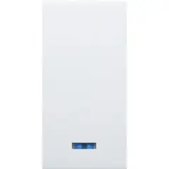 Halux Deluxe - Módulo Interruptor Simples 10A Branca Bivolt