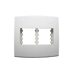 Halux Deluxe - Placa Com Suporte Branca 4X4 4 Postos