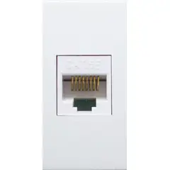 Halux - Módulo Informática Rj45 Cat5E Deluxe Branca