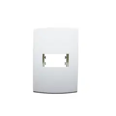 Halux Deluxe - Placa Com Suporte Branca 4X2 1 Posto