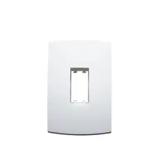 Halux Deluxe - Placa Com Suporte Branca 4X2 1 Posto