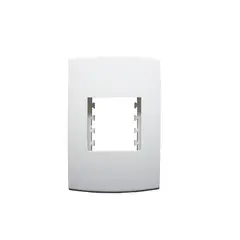 Halux Deluxe - Placa Com Suporte Branca 4X2 2 Postos