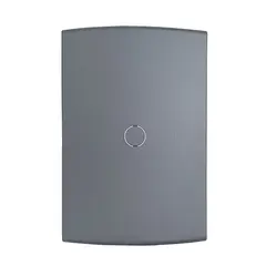 Alumbra - Placa Com Suporte Cega Halux Deluxe Grafite 4X2