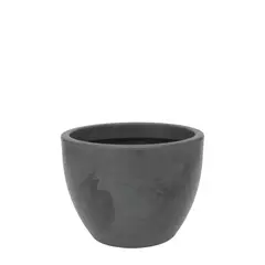 Vasart - Vaso Verona Baixo 40x30cm Antique Preto