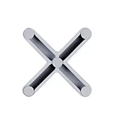 Cortag - Espaçador Fixo Juntafixa, Cinza, 4mm