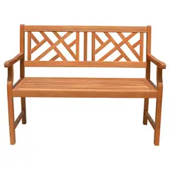 Just Home Collection - Banco para Jardim de Madeira Acacia