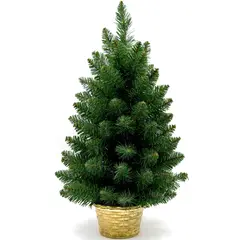 Dear Santa - Árvore Natal Virgina de Mesa com Cesto 60 Cm