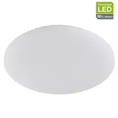 Just Home Collection - Plafon de LED de 30cm 16W Anillo com 3 Estágios Bivolt Branco