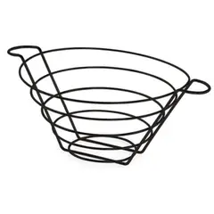 Passerini - Aramado para Frutas de Mesa Redondo Black 17x30x32cm
