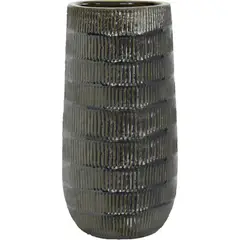Just Home Collection - Vaso de Flores em Cerâmica Maru 16x35cm