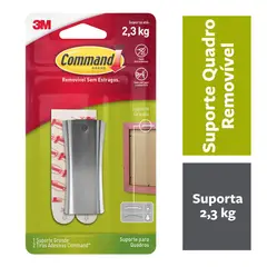 3m - Suporte Quadros Metal Command Médio